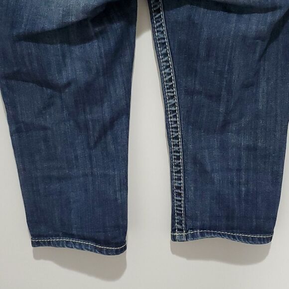 SILVER Tuesday dark wash crop jeans - Picture 5 of 8